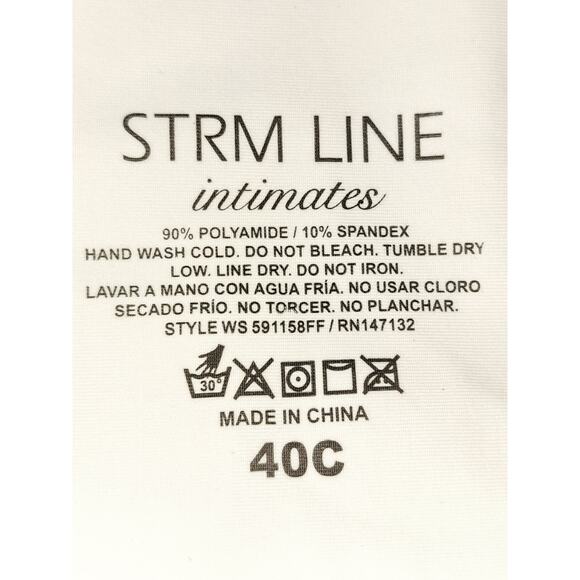 Womens STRM LINE intimates White wireless bra size 40C - Picture 5 of 7